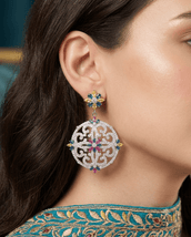 Fiorenza Arabesque Earrings — jewellery, Kuwait — 1