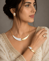 Haleema 2Tone Set — Jewelry Set, Kuwait — 1