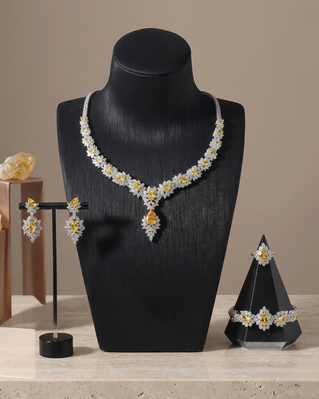 Sadeem Canary Ensemble — jewellery, Kuwait — 2