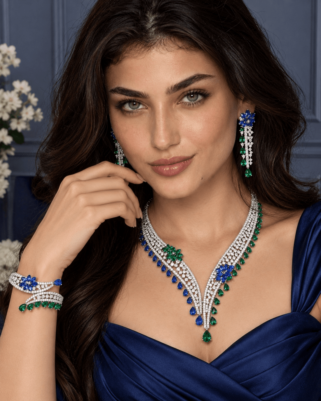 Zephyra Biwave Set — jewellery, Kuwait — 1
