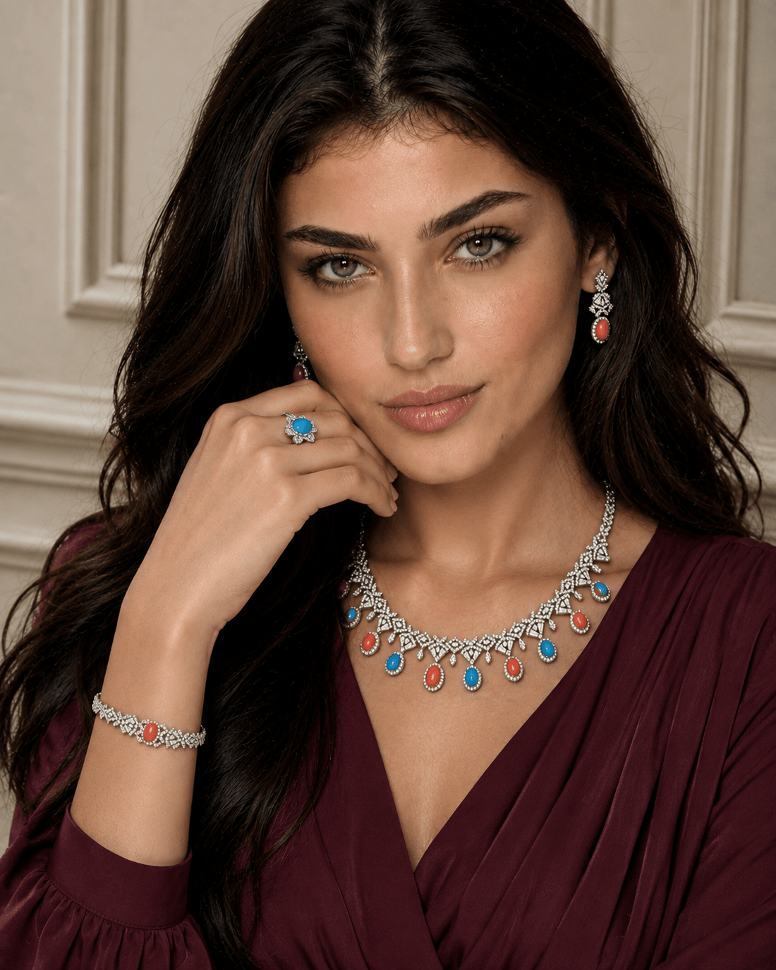 Vionelle Cerulean Set — jewellery, Kuwait — 1
