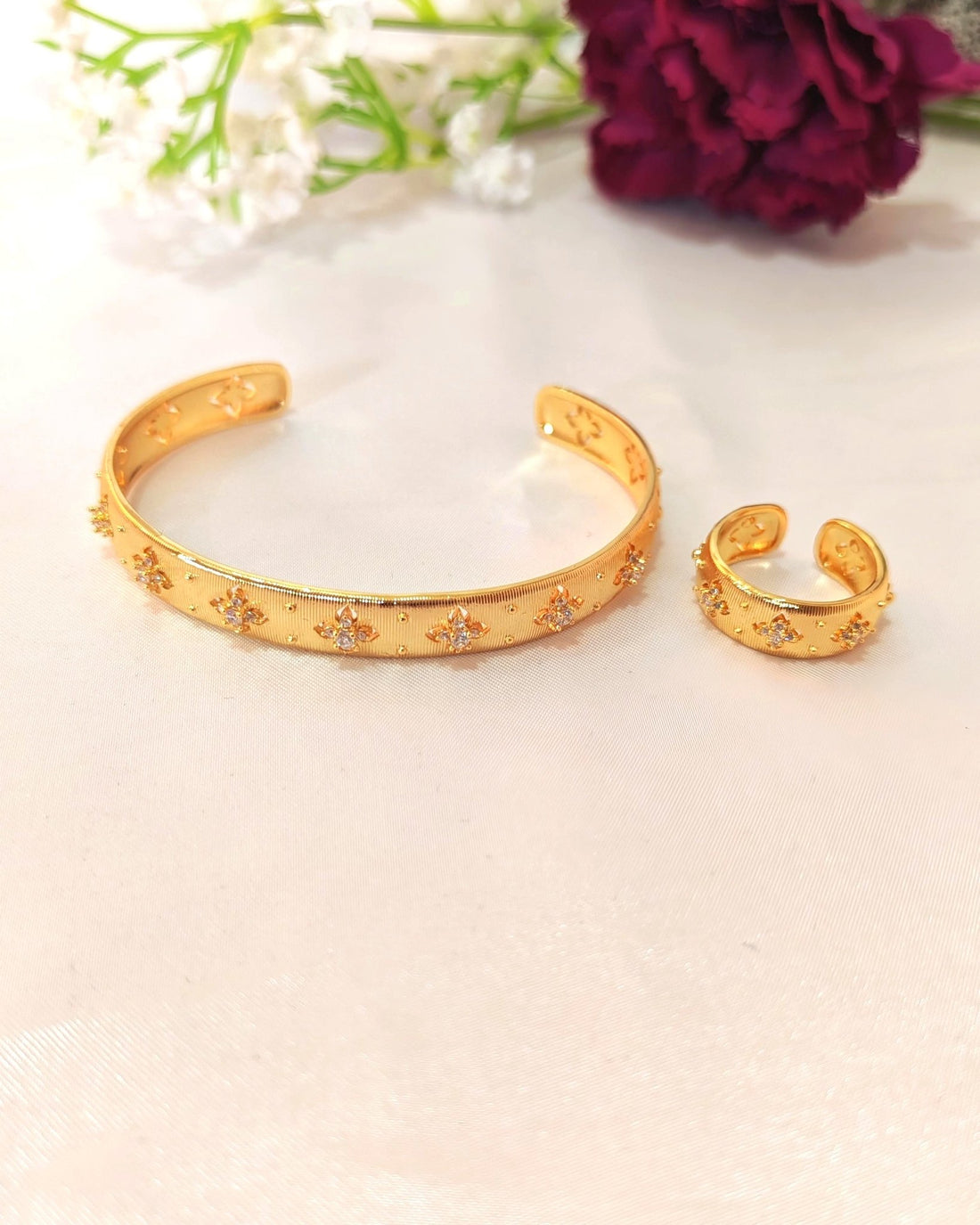 Aaliyah 2pc Bracelet Ring Set — Bracelet, Kuwait — 3