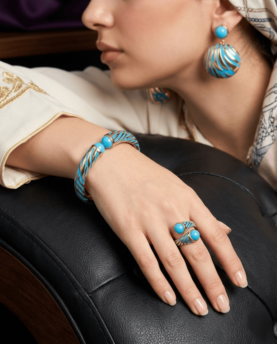 Munira Lagoon Set — jewellery, Kuwait — 1
