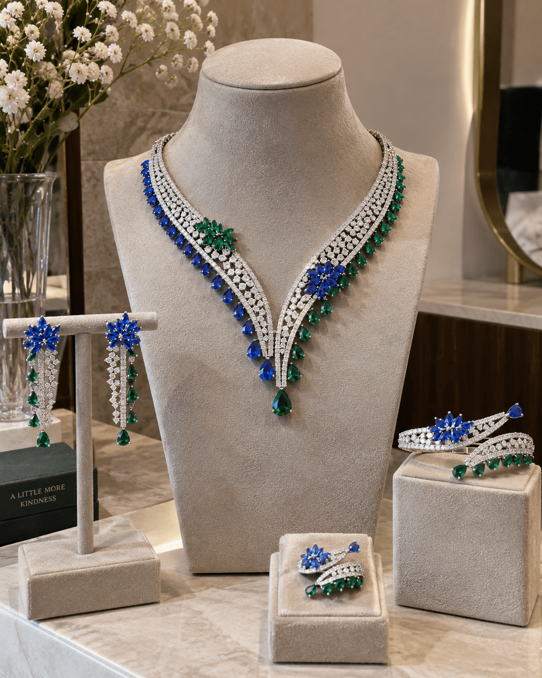 Zephyra Biwave Set — jewellery, Kuwait — 2