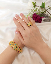 Ruwayda Bracelet Ring Set — Bracelet, Kuwait — 2