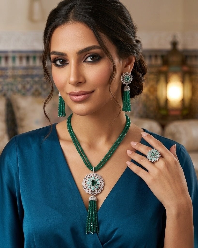 Mahnoor Pearl Long Set 1