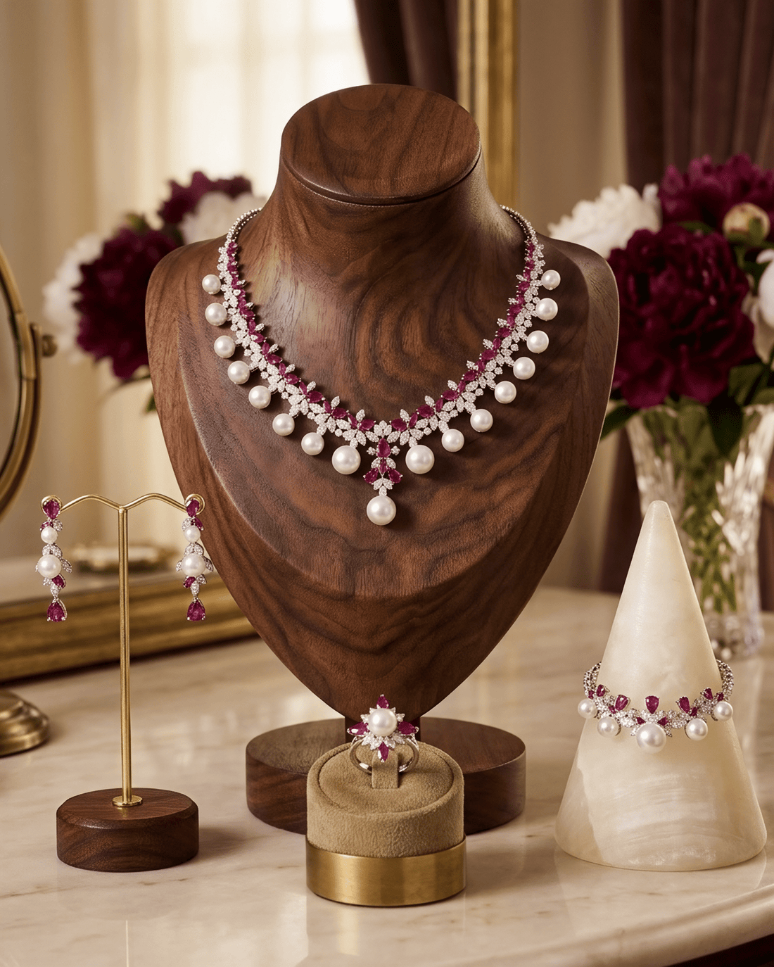 Suhana Luxurious Pearl Set 3