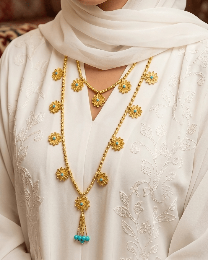 Mahveen Unique Layers — Necklace, Kuwait — 2
