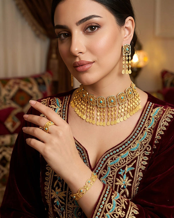 Lamia Golden Set — Jewelry Set, Kuwait