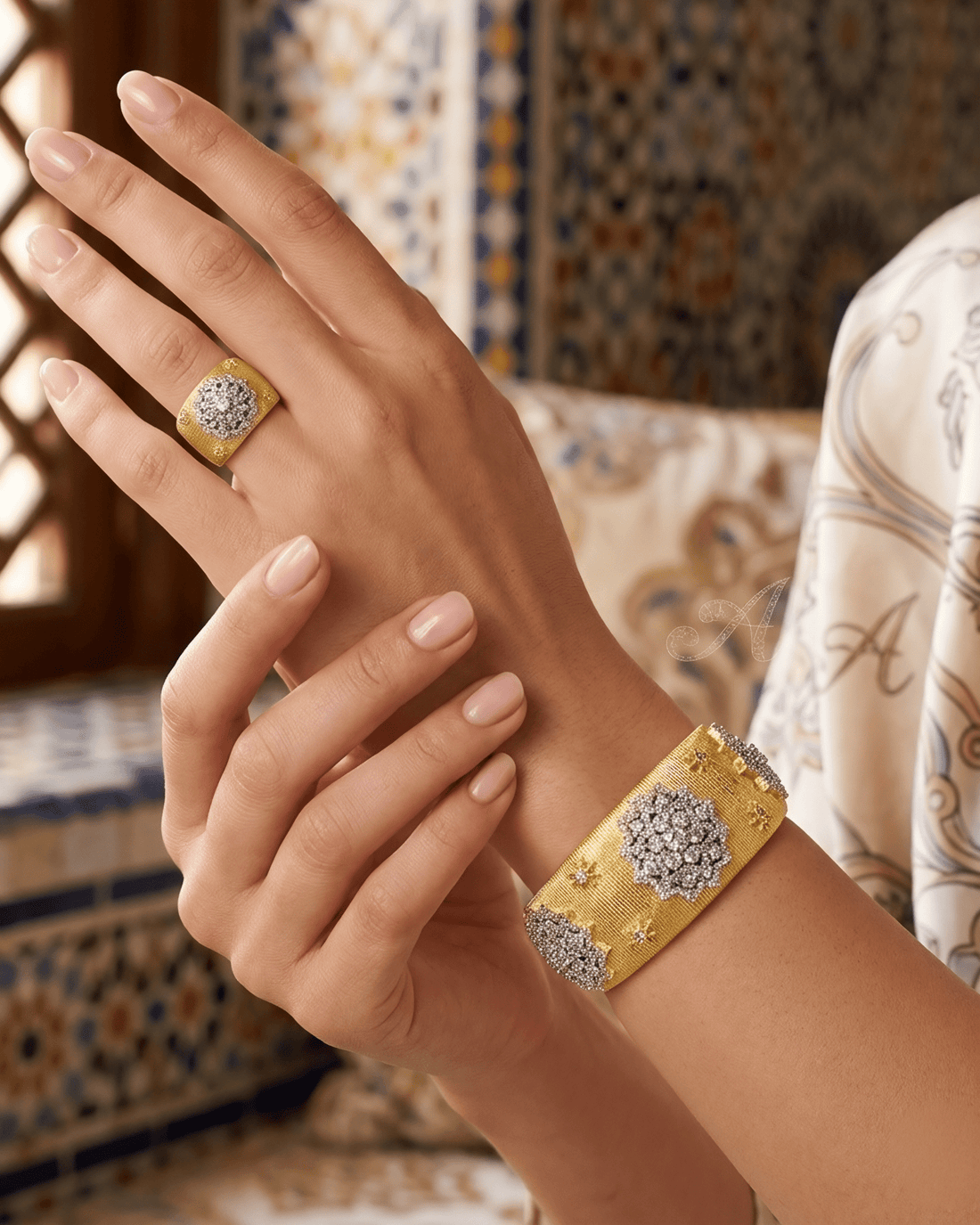 Inara Bracelet Ring Set — Bracelet, Kuwait — 2