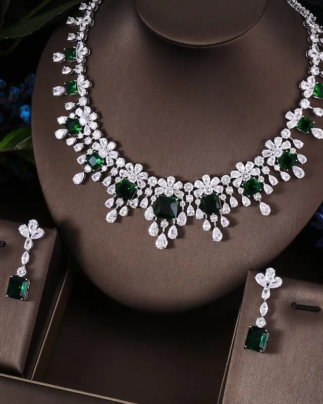 Lucien Necklace Earrings Set 2