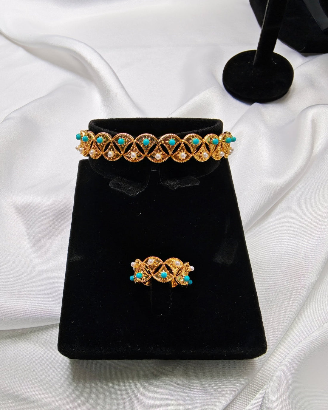 Hafsa Elegant Long Set — Jewelry Set, Kuwait — 4