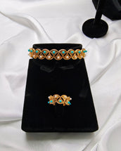 Hafsa Elegant Long Set — Jewelry Set, Kuwait — 4