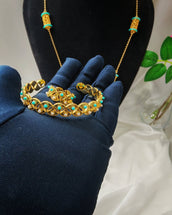 Hafsa Elegant Long Set — Jewelry Set, Kuwait — 5