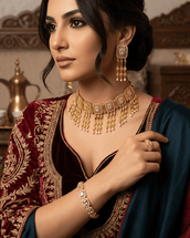 Safa Choker Set — Jewelry Set, Kuwait — 1