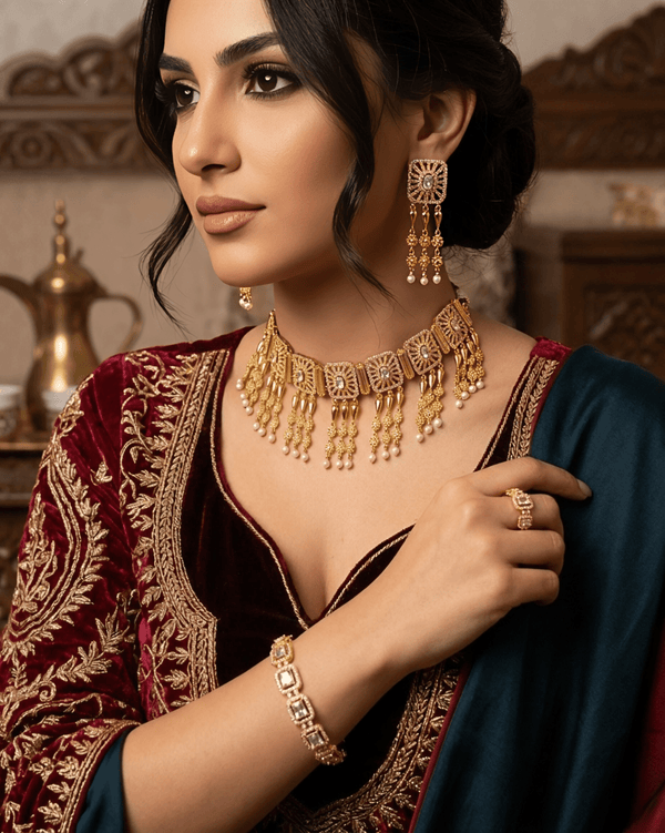 Safa Choker Set — Jewelry Set, Kuwait