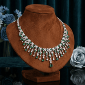 Aiza Luxurious Green Set — Jewelry Set, Kuwait — 4