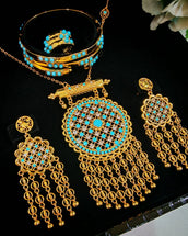 Wajd Turquoise Mandala — jewellery, Kuwait — 5