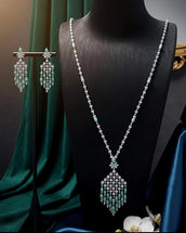Jules Long Necklace Set — Jewelry Set, Kuwait — 3