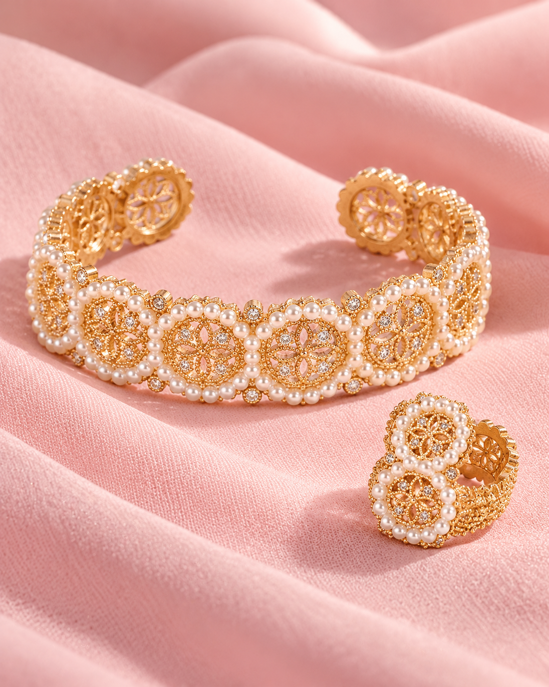 Ruba Lace Set — jewellery, Kuwait — 1