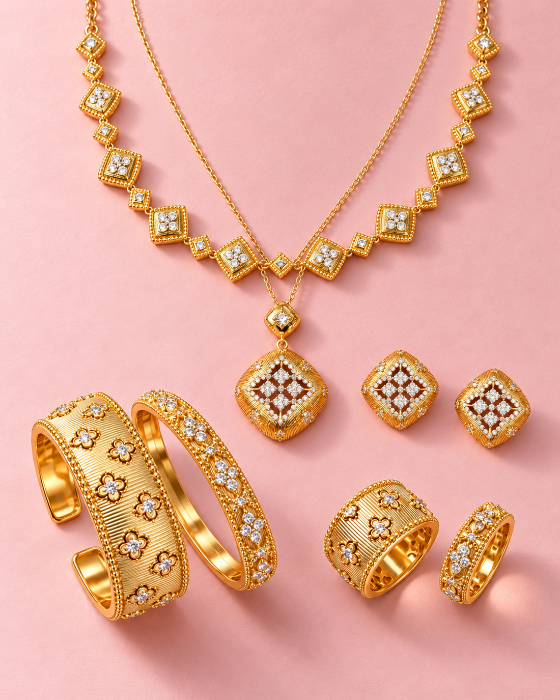 Serana Glamorous Look — Jewelry Set, Kuwait — 1