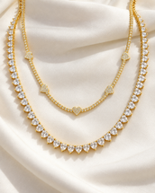 Tajwar Dainty Heart Necklaces — Necklace, Kuwait — 1