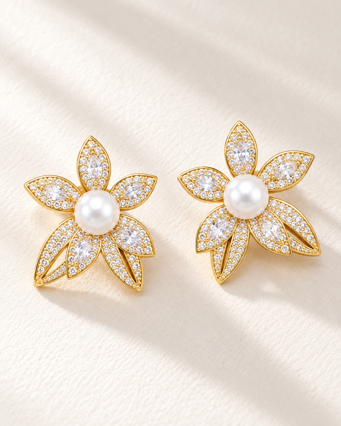 Tawq Pearl Earrings — Earrings, Kuwait — 1