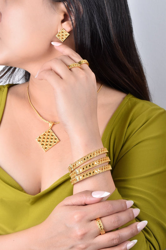 Azza Gorgeous Golden Set