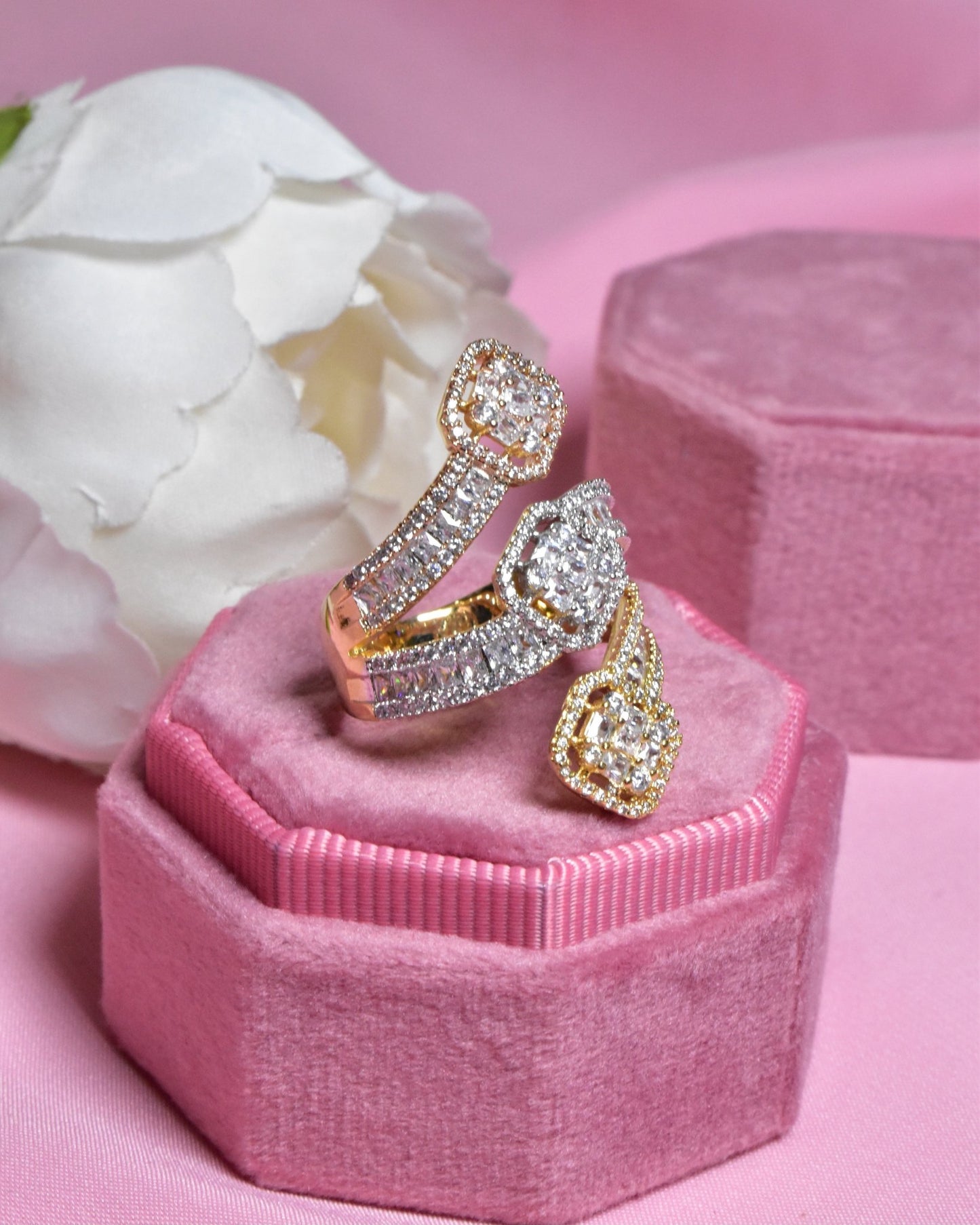 Mahabbat 2tone Ring