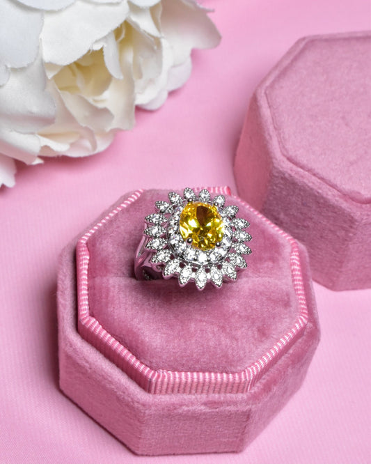 Thahira Yellow Ring