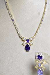 Tawfiq Necklace Earrings Set 7