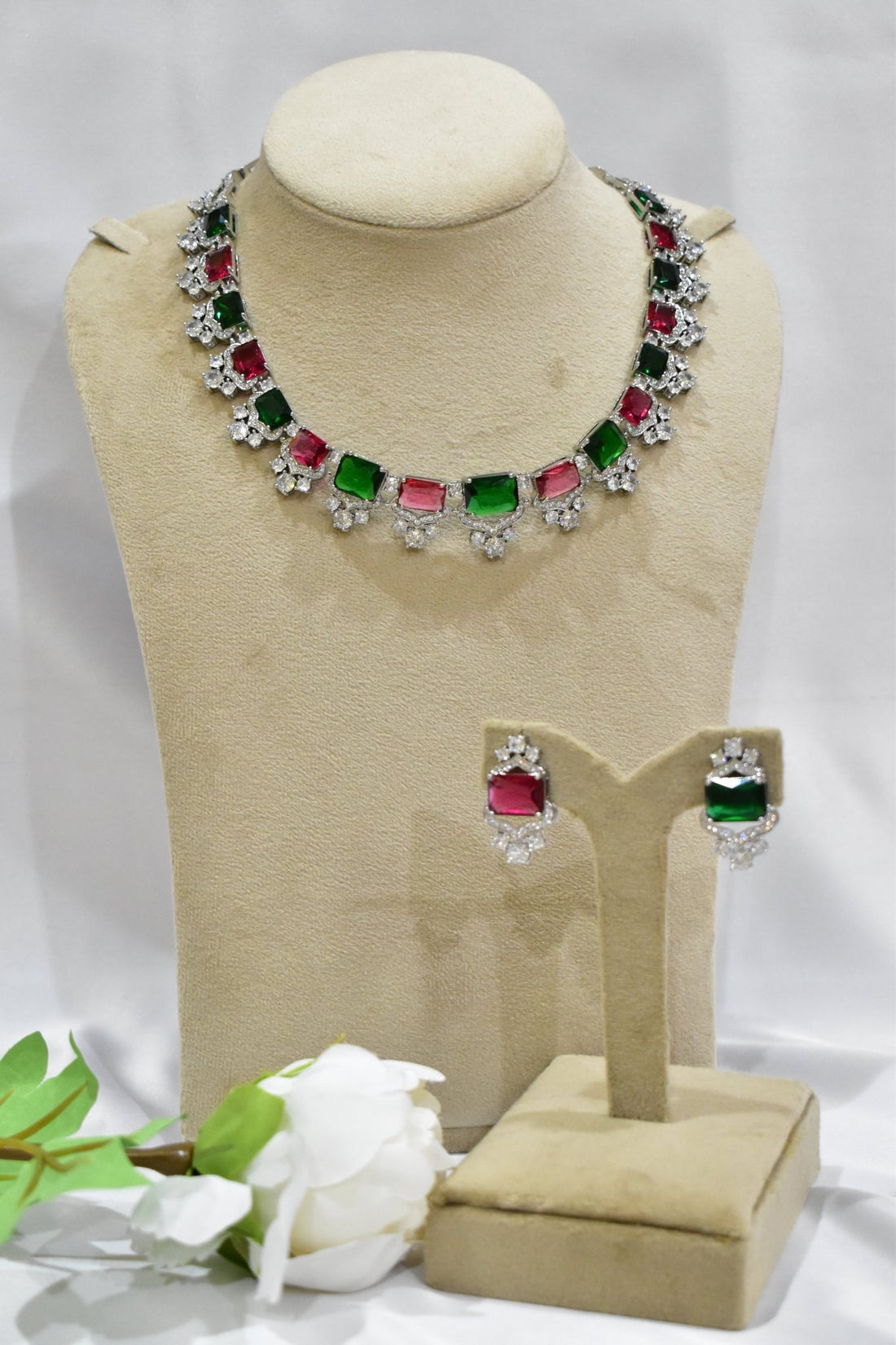 Rochelle Necklace Earrings set — Necklace, Kuwait — 2