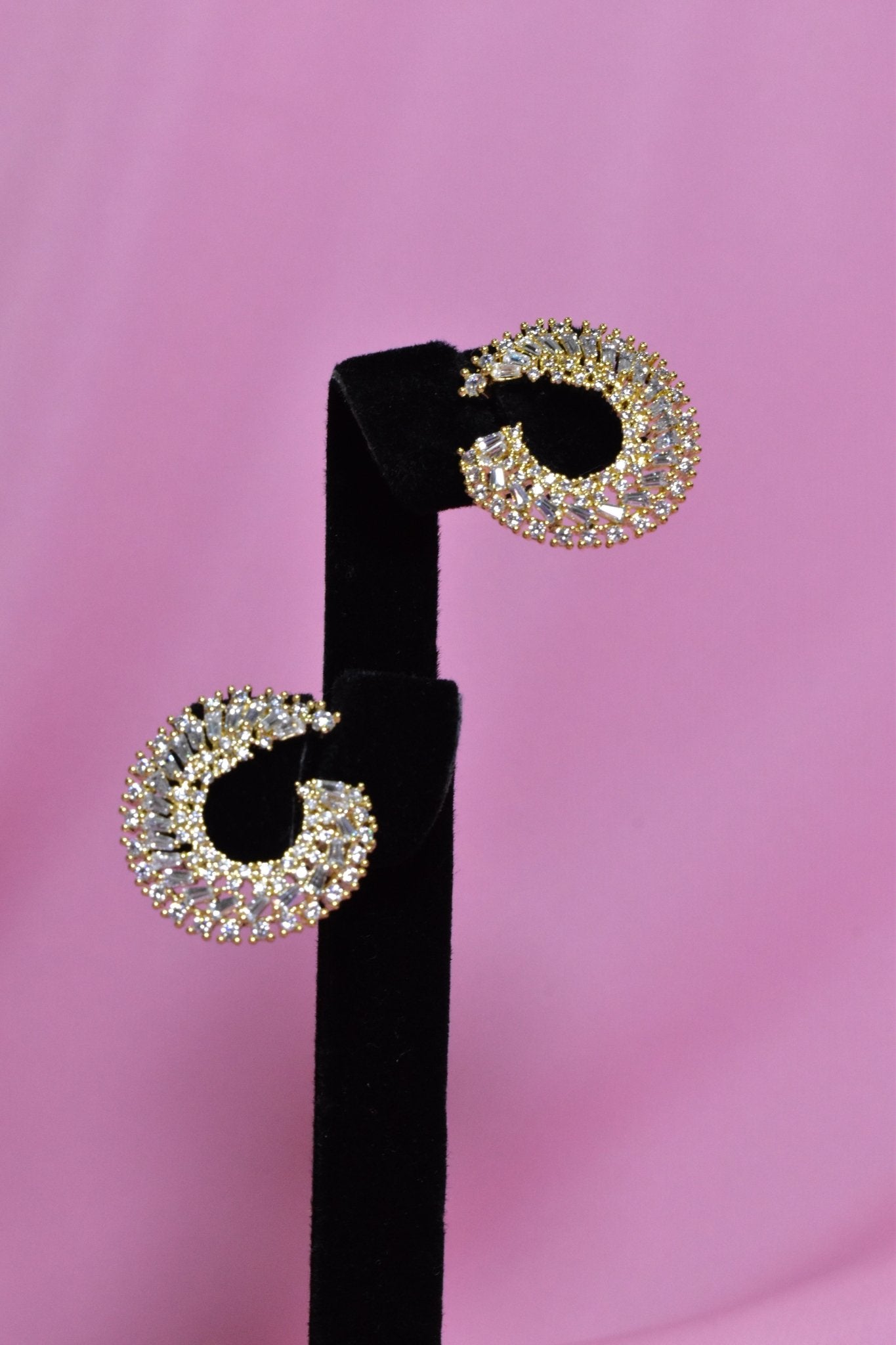 Ghayth Golden Earrings