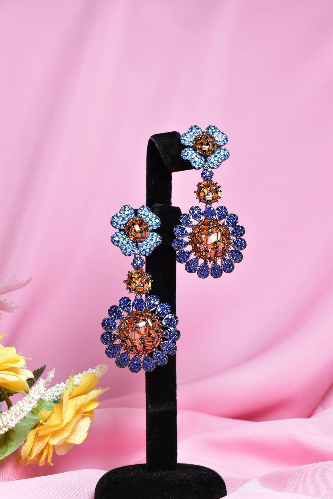 Rimsha Classy Long Earrings 1