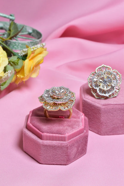 Yumna Gorgeous 2 Tone Ring