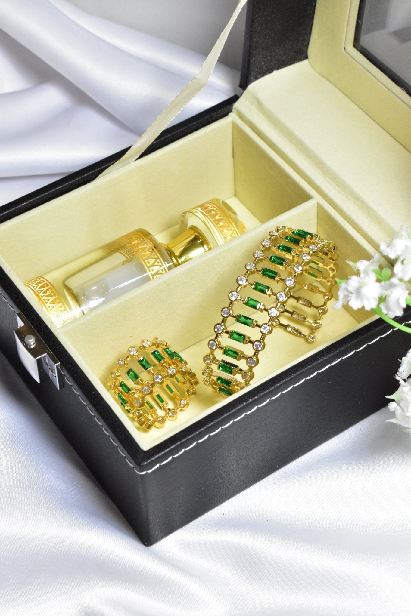Fahad Bracelet Ring Set  + Musk Arousa