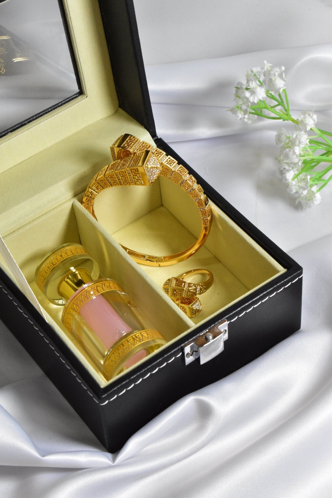 Masayil Bracelet RIng Set + Musk Rumman