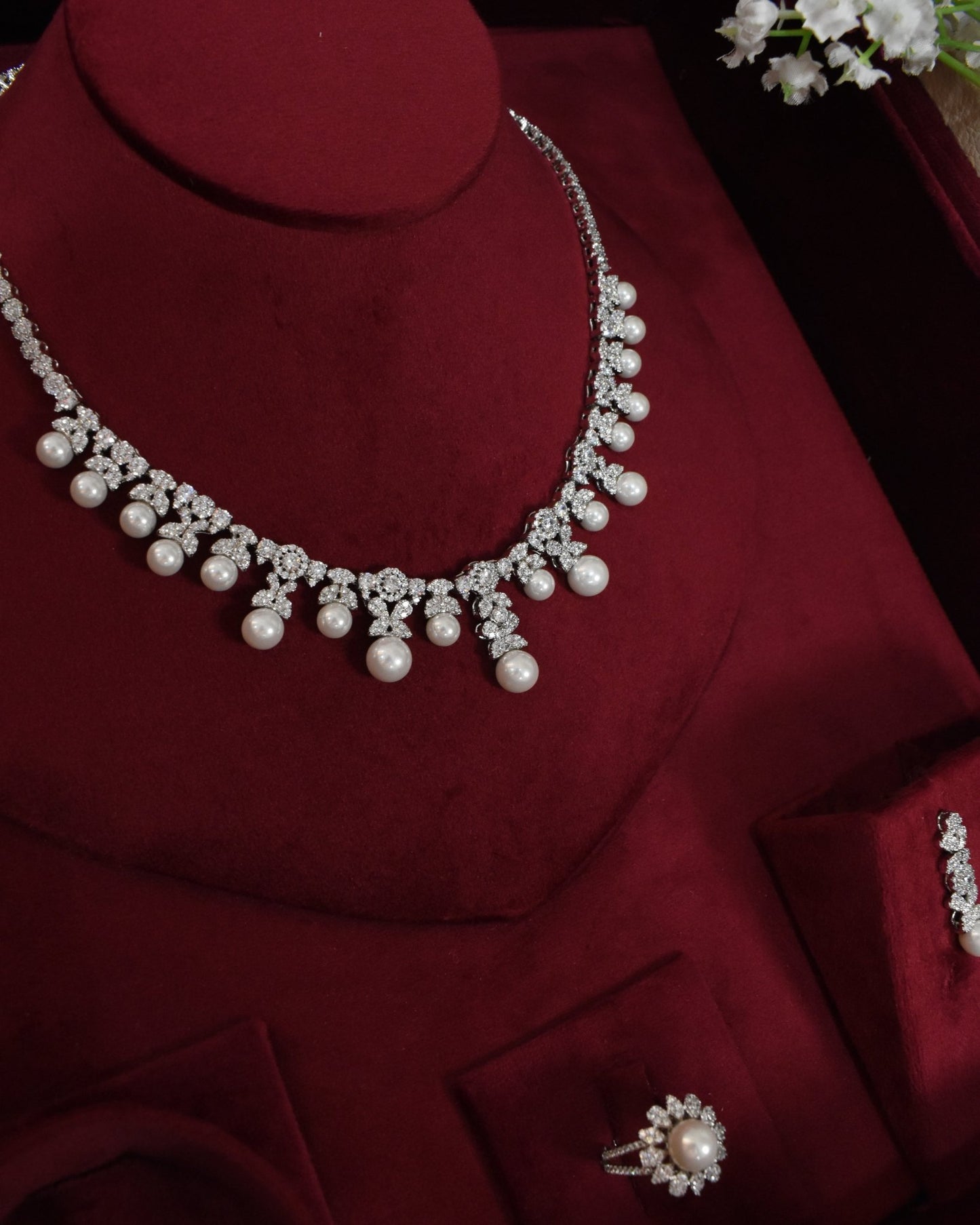 Romy Lustrous Pearl Set