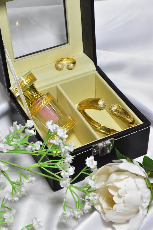 Safah Bracelet Ring Set + Musk Rumman