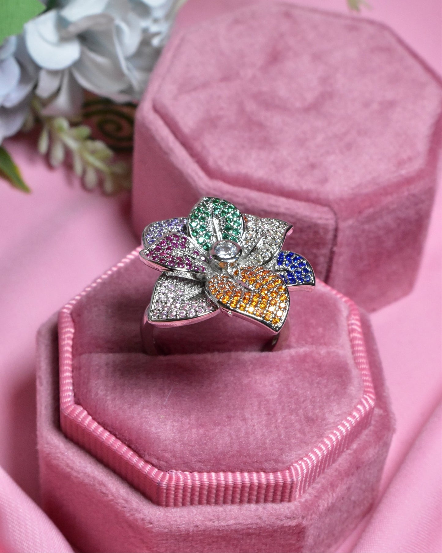 Blossoms Rings
