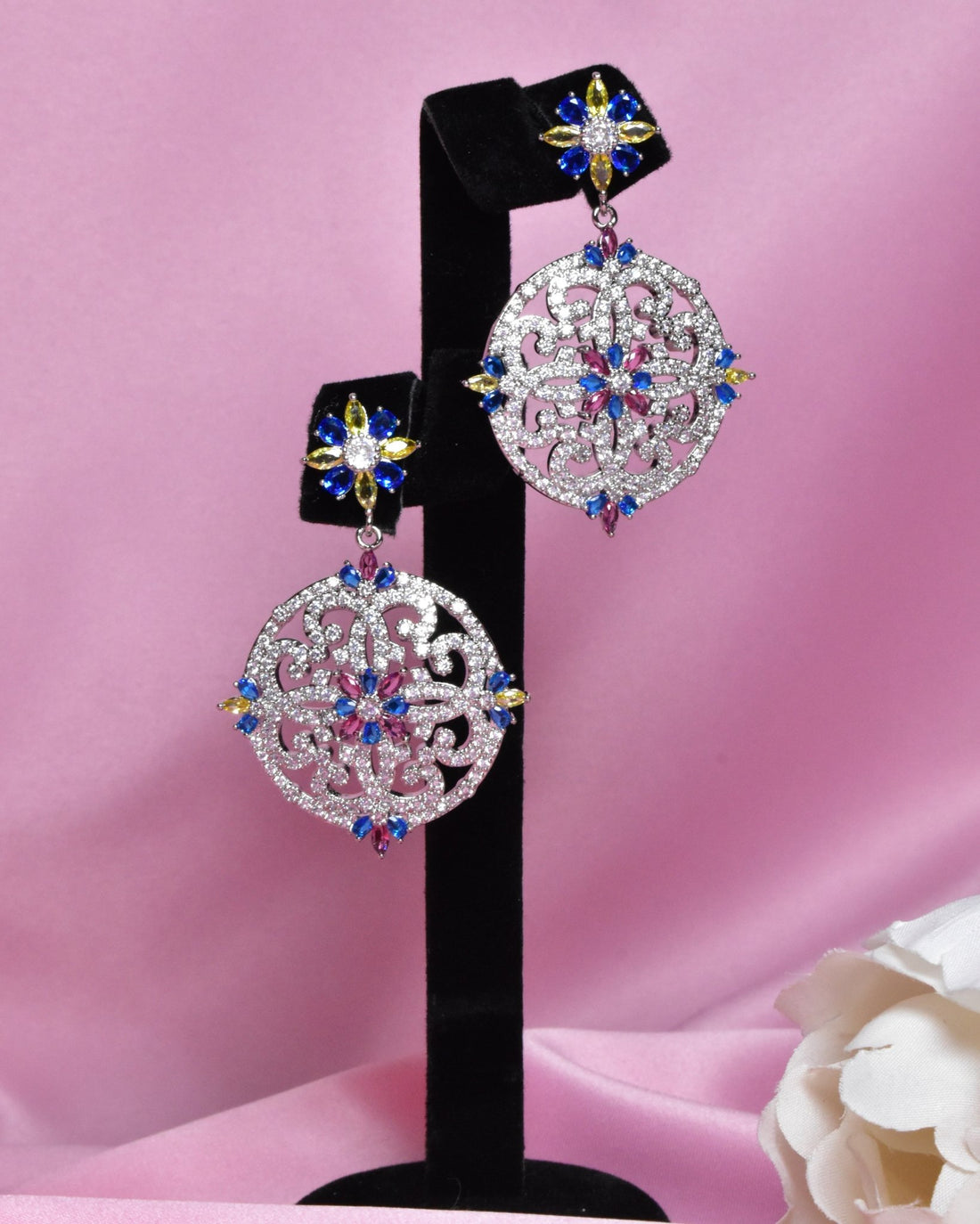 Fiorenza Arabesque Earrings — jewellery, Kuwait — 3