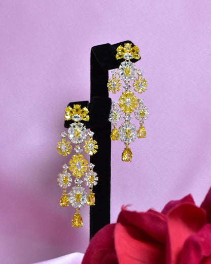 Tibr Yellow Earrings