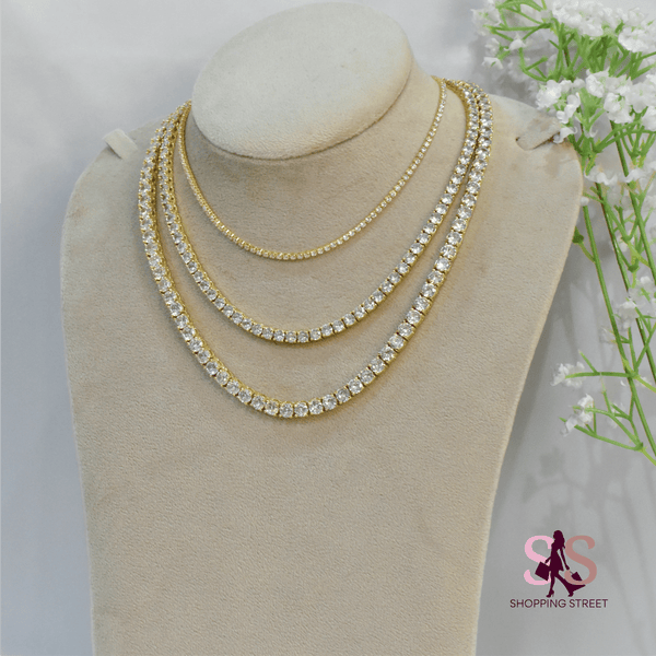Layali Tennis layers necklaces — Necklace, Kuwait