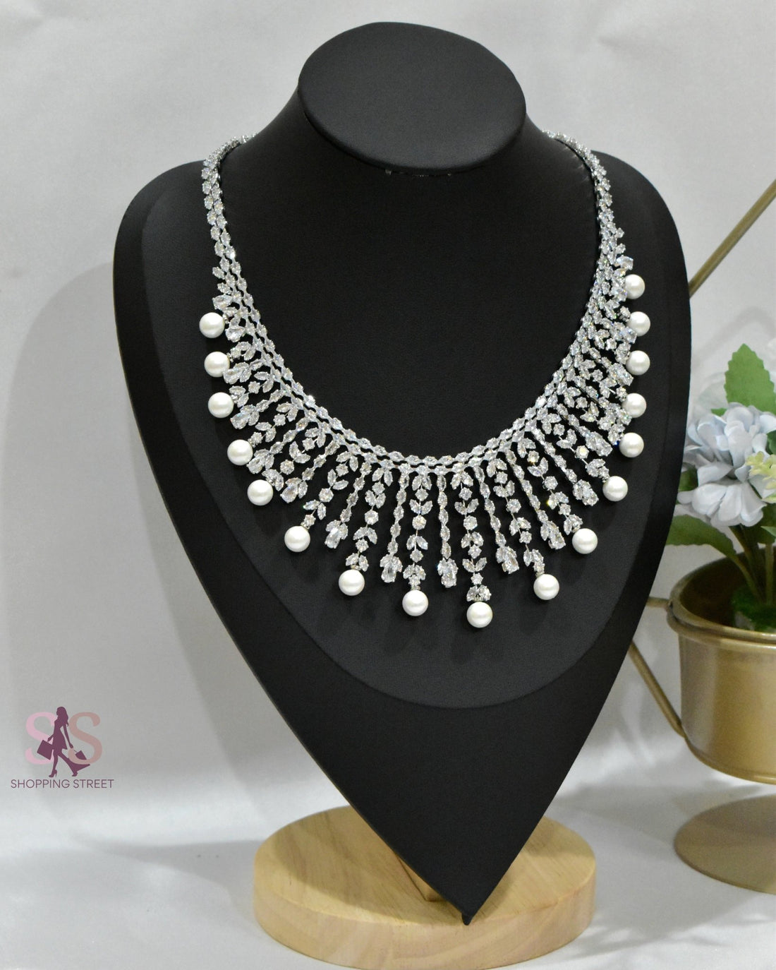 مجموعة زينة بيرل — Jewelry Set, Kuwait — 2
