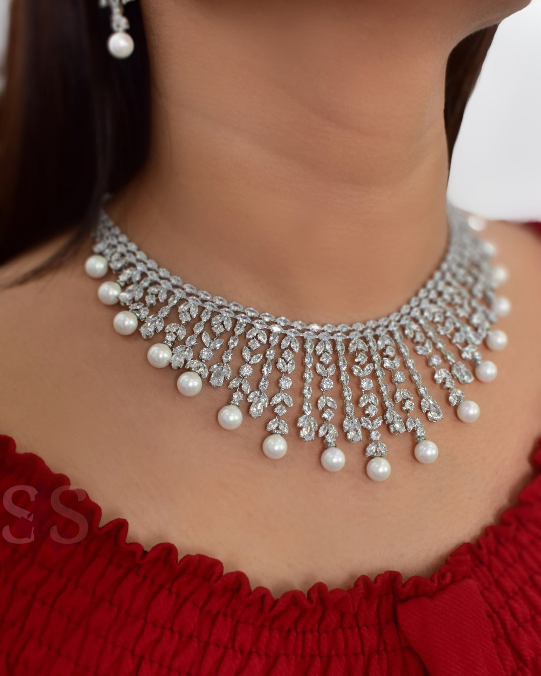 مجموعة زينة بيرل — Jewelry Set, Kuwait — 3