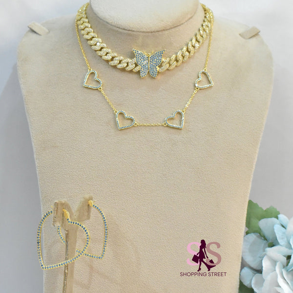 Farida Layers Necklaces — Necklace, Kuwait