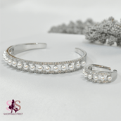 Juman Elegant Bracelet Ring Set 1