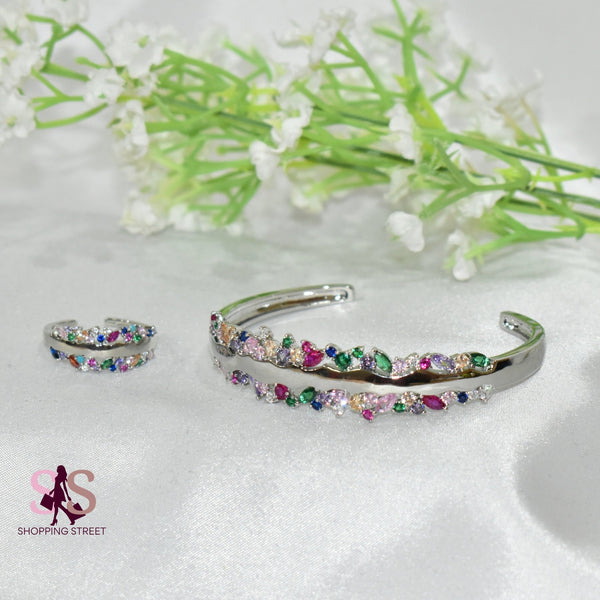 Nayel Elegant Bracelet Ring Set — Bracelet, Kuwait