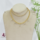 Najmah Layers Necklaces — Necklace, Kuwait — 2