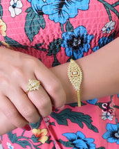 Afdal Golden Bridal Set 4